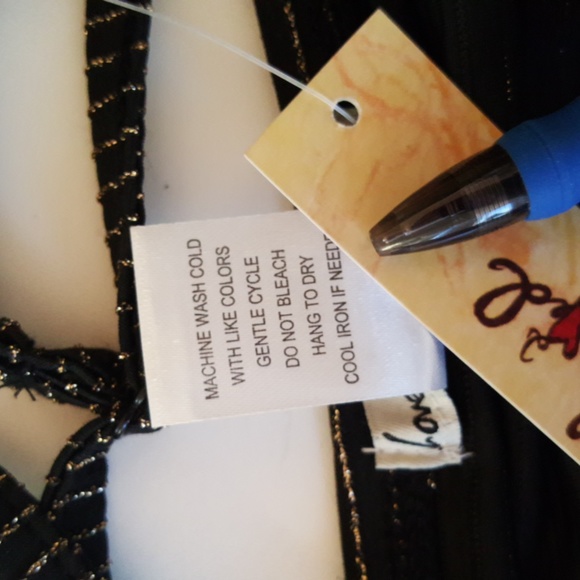 Jumpsuit Sexy Strappy Pullover Gold Metallic Stripes Black   Small Halloween - Picture 8 of 11